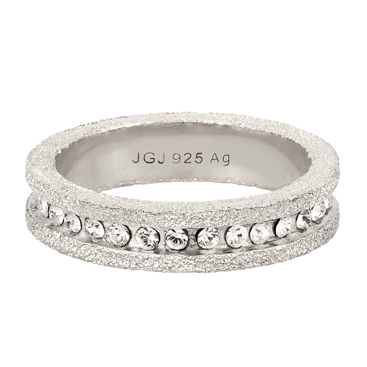Stardust Crystal Ring 925 Silver – Embellished with Crystals by Swarovski®