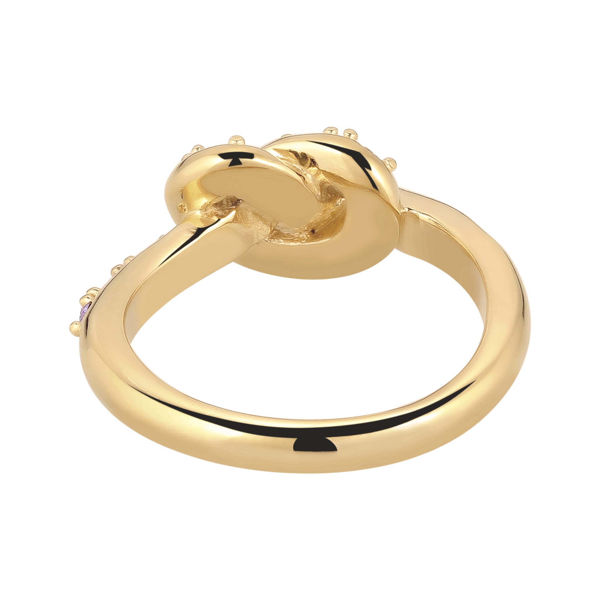 Gold Cincin Perhiasan Perak 925 Wanita Multicolor Swarovski® Crystals Gold Plated