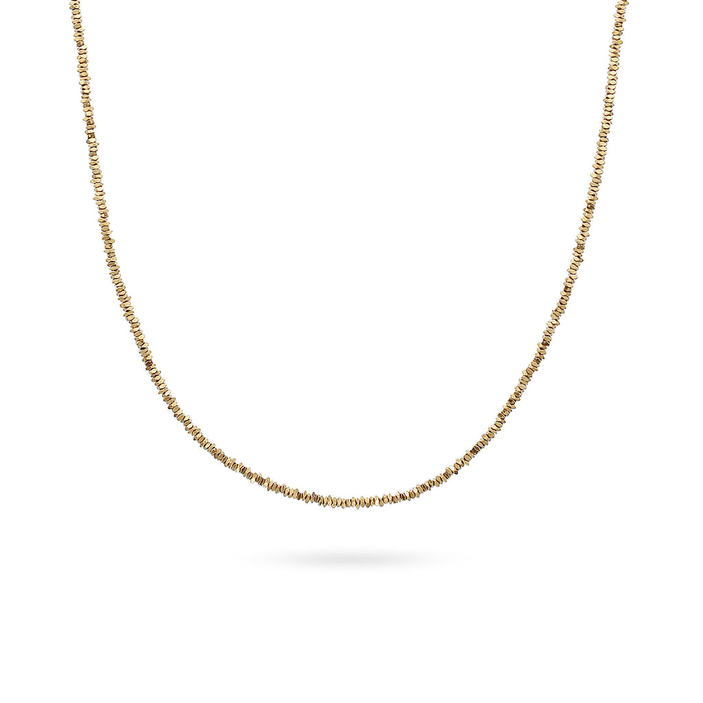 Gold Kalung Perhiasan Perak 925 Wanita Beads Synthetic Hematite Gold Plated
