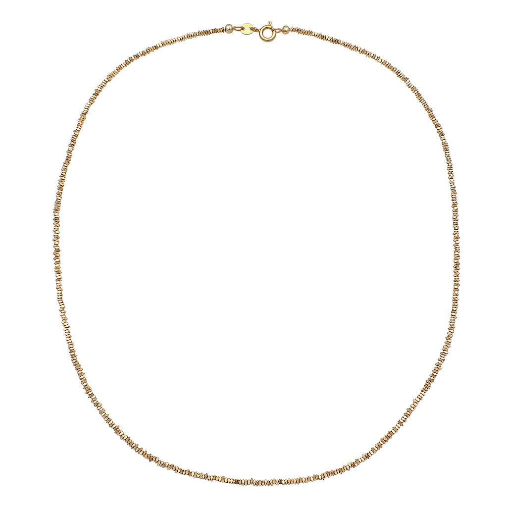 Gold Kalung Perhiasan Perak 925 Wanita Beads Synthetic Hematite Gold Plated
