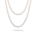 White Kalung Perhiasan Wanita Long Shell Pearl