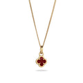 Cloverleaf Pendant Necklace in Gold-plated