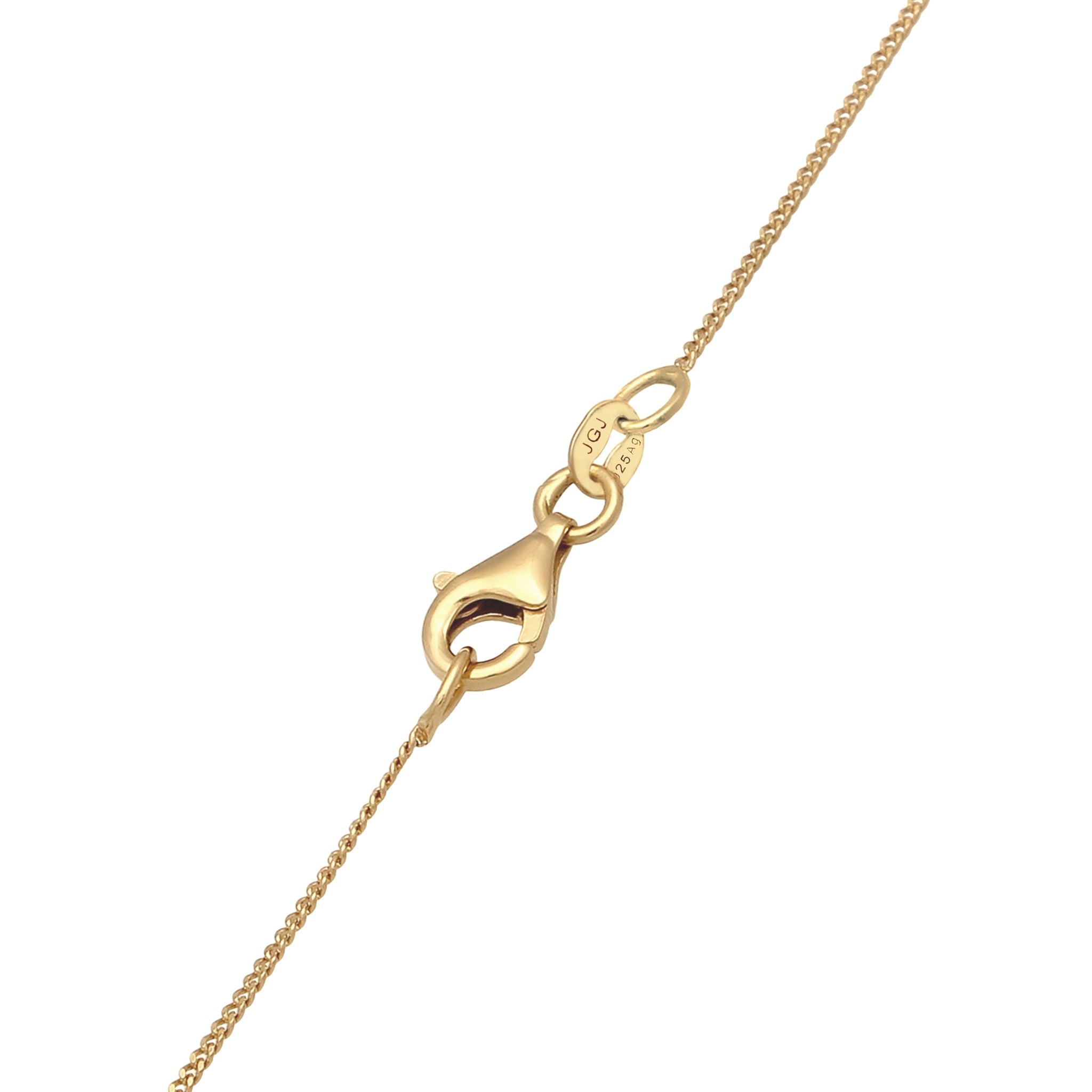 Red Kalung Perhiasan Perak 925 Wanita Cloverleaf Red Pendant Gold Plated