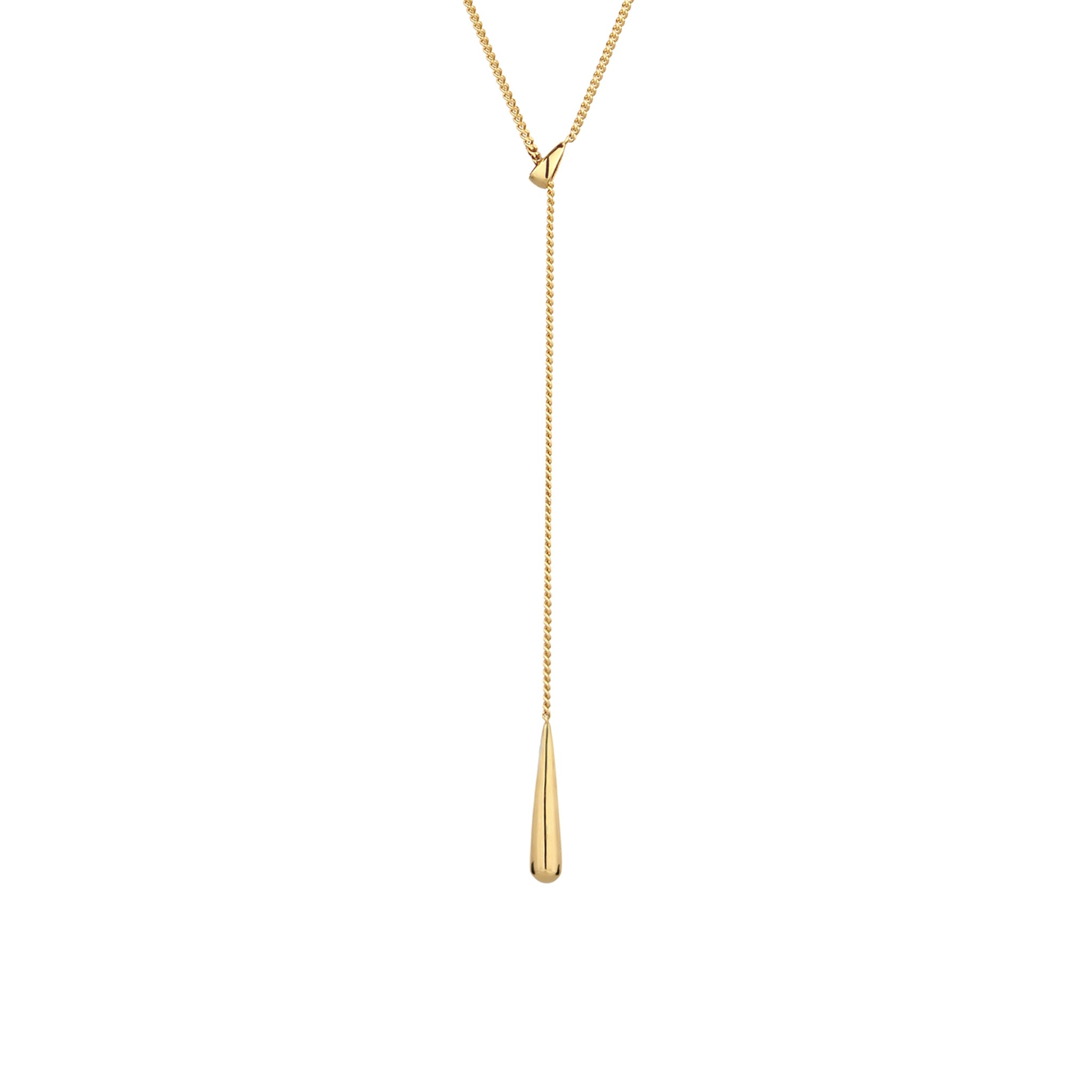 Gold Kalung Perhiasan Perak 925 Wanita Drop Swarovski® Crystals Gold Plated