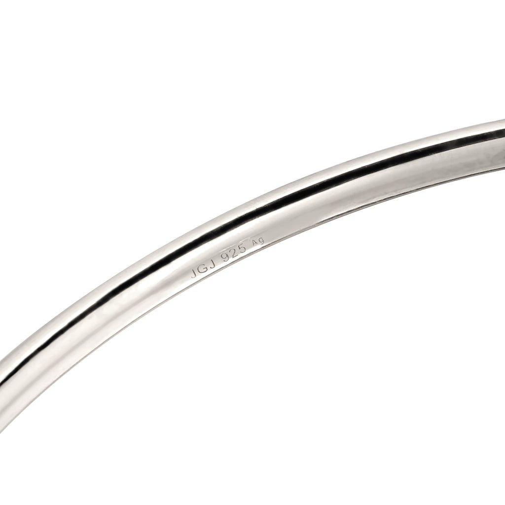 Silver - Elli PREMIUM | Baroque Pearl Open Bangle 925 Silver – Embellished with Pearls by Swarovski®