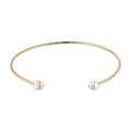 Gold Kalung Perhiasan Perak 925 Wanita & Choker Swarovski Pearl Gold-plated
