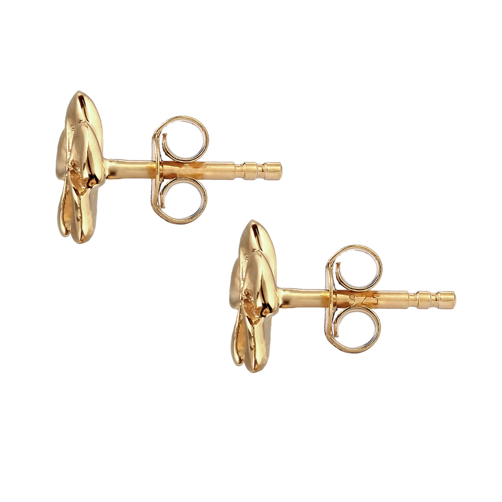 Gold Anting Perhiasan Perak 925 Wanita Frangipani