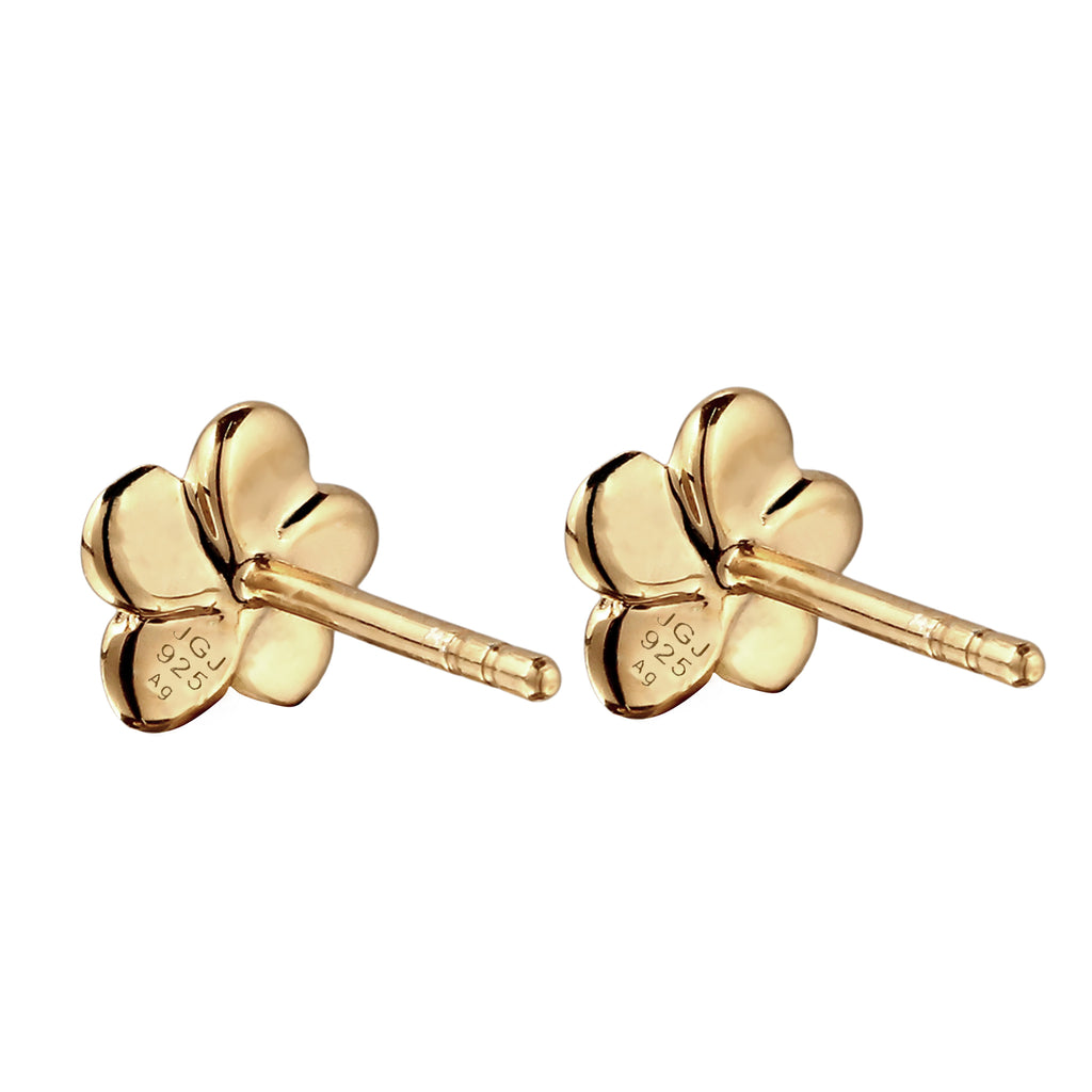 Gold Anting Perhiasan Perak 925 Wanita Frangipani