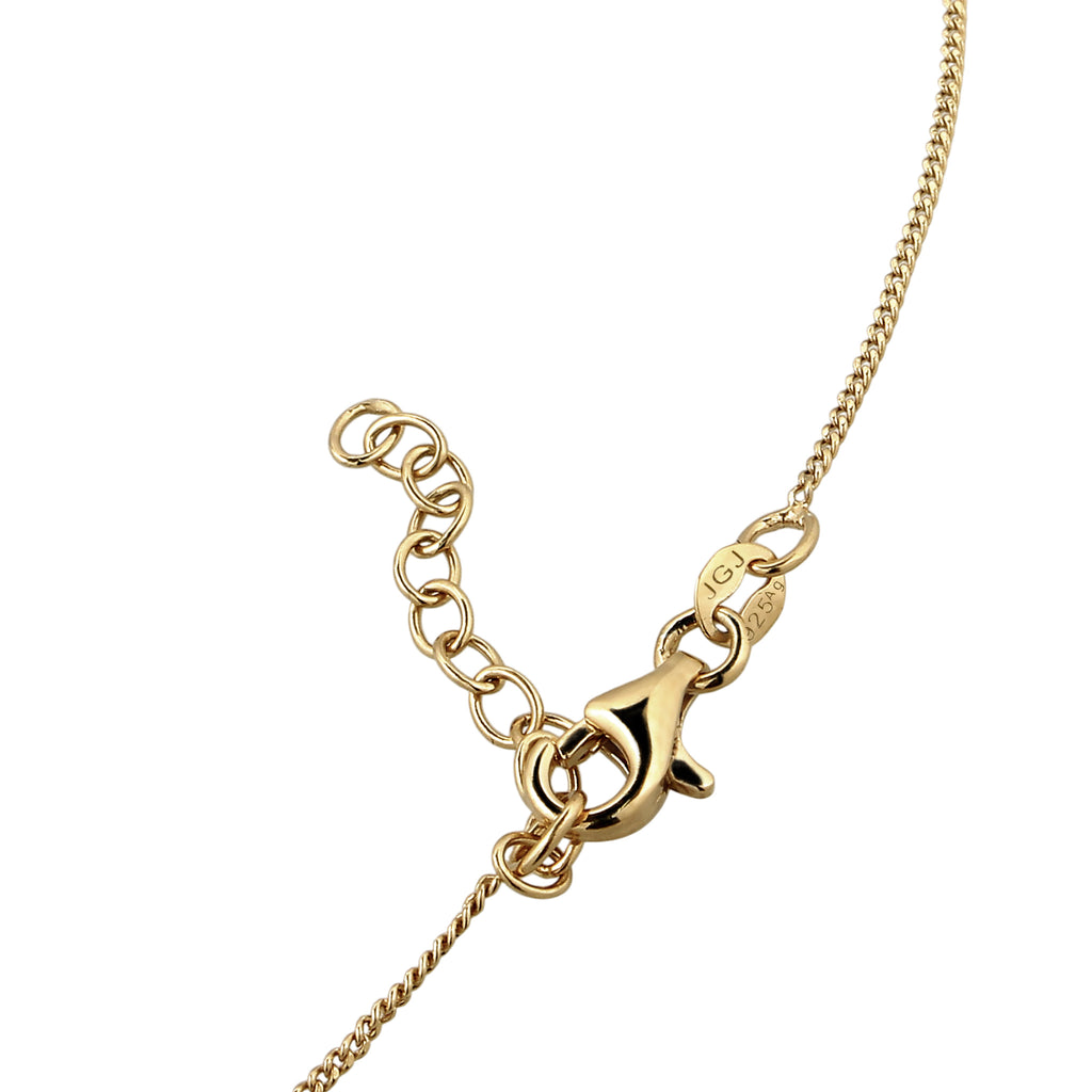 Gold Gelang Kaki Perhiasan Perak 925 Wanita Love lettering Link chain Gold-plated