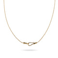 Gold Kalung Perhiasan Perak 925 Wanita Gold-plated