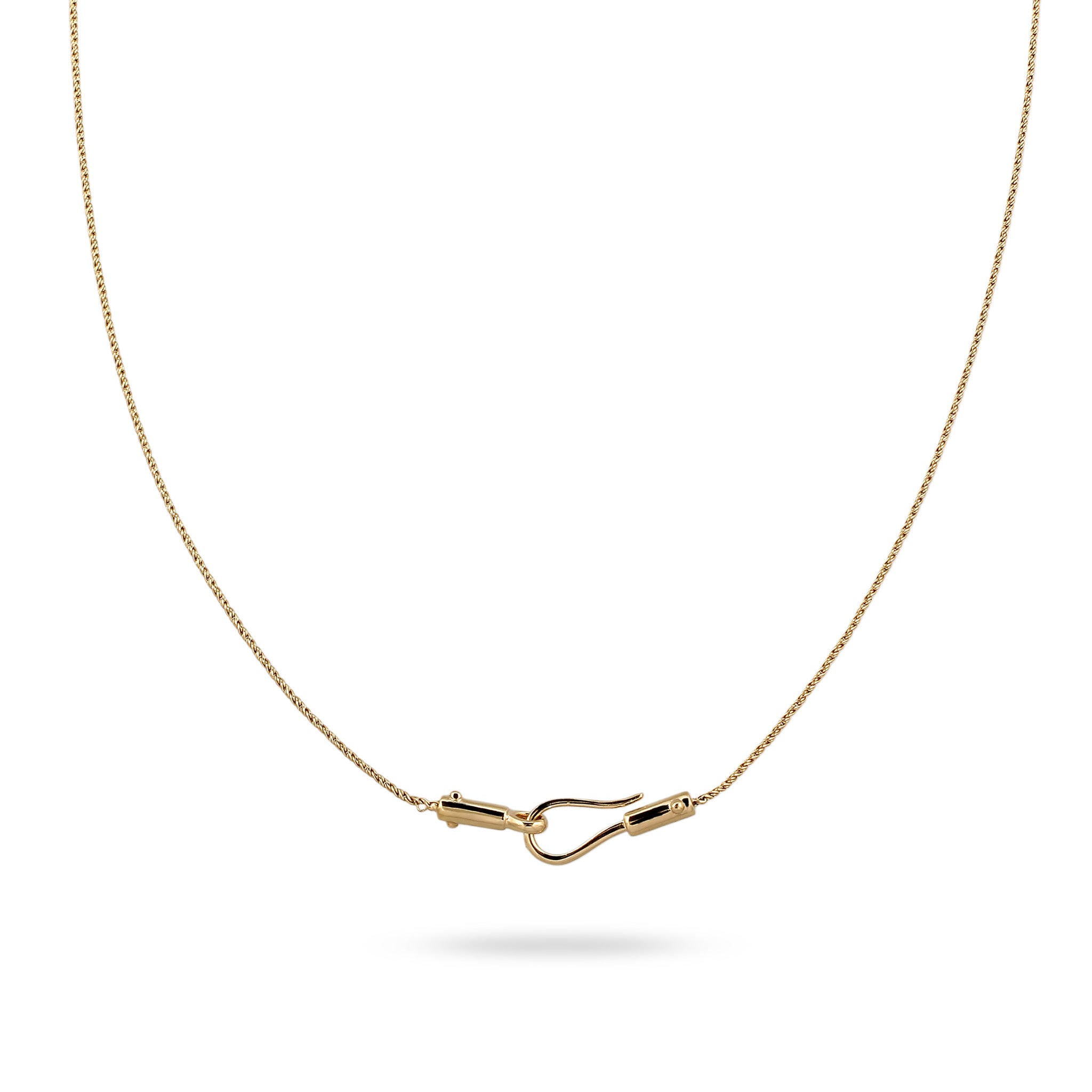 Gold Kalung Perhiasan Perak 925 Wanita Gold-plated