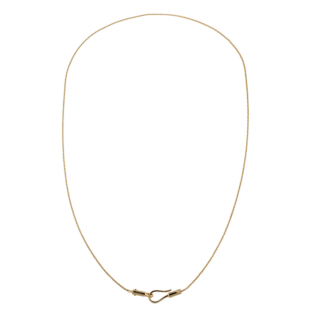 Gold Kalung Perhiasan Perak 925 Wanita Gold-plated