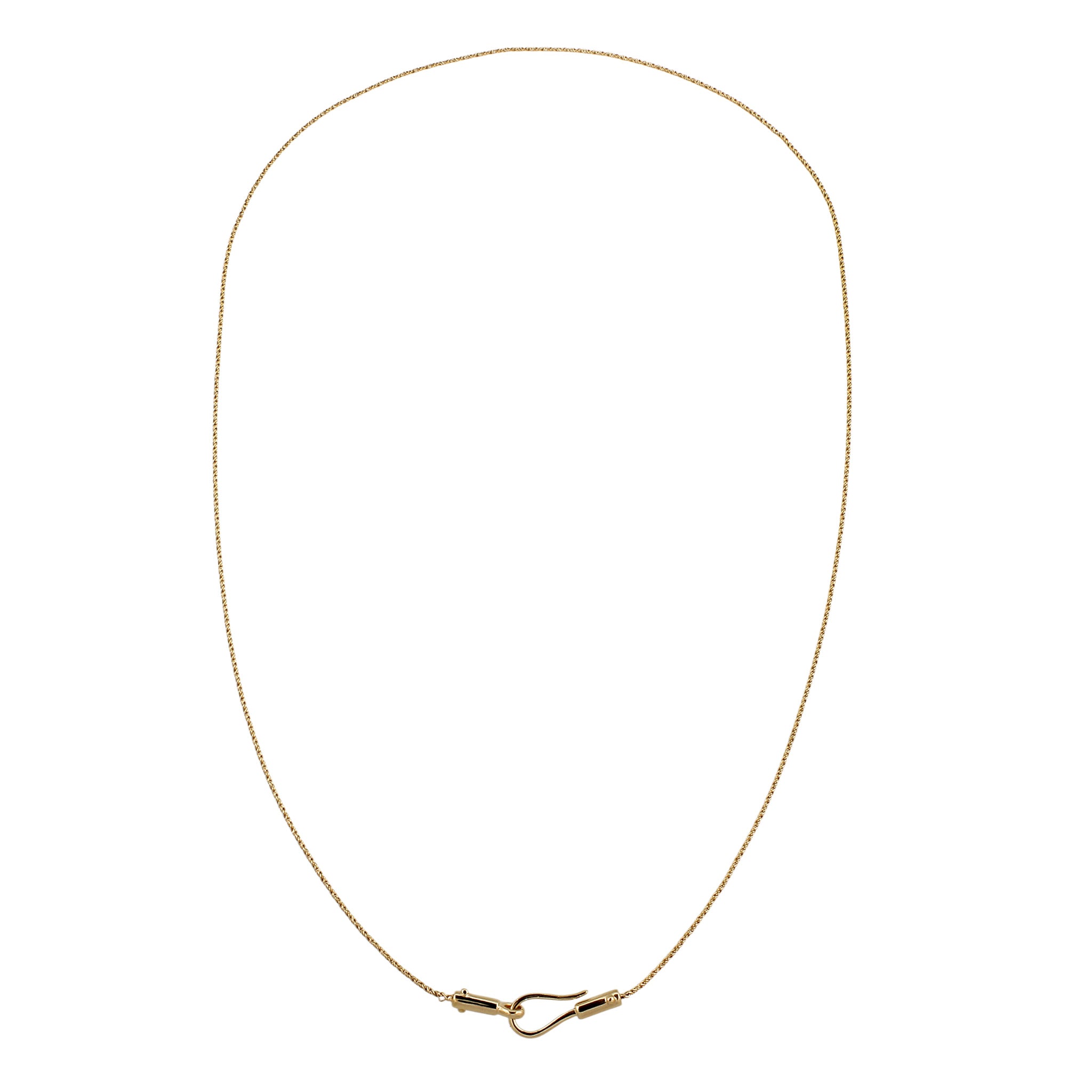 Gold Kalung Perhiasan Perak 925 Wanita Gold-plated