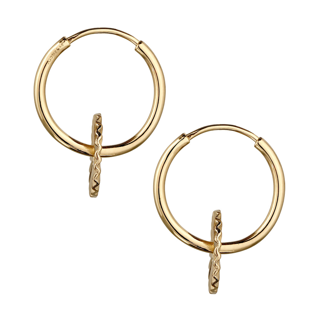 Gold Anting Perhiasan Perak 925 Wanita Sun Gold-plated
