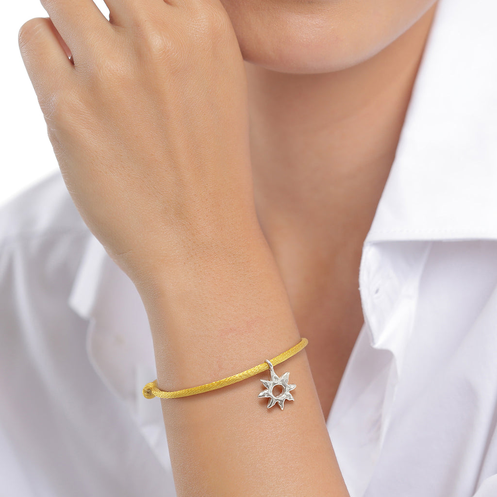 Silver Gelang Perhiasan Perak 925 Wanita Sun