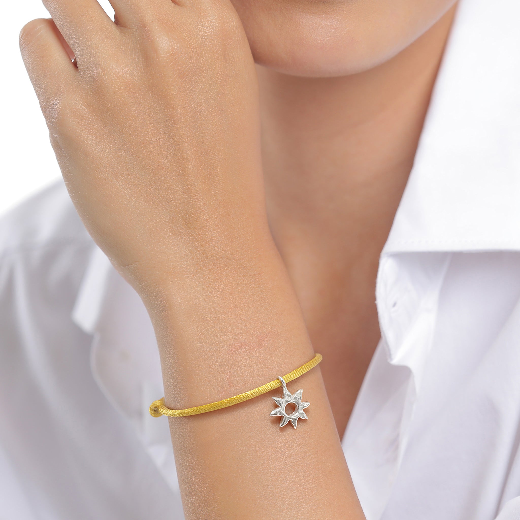 Silver Gelang Perhiasan Perak 925 Wanita Sun