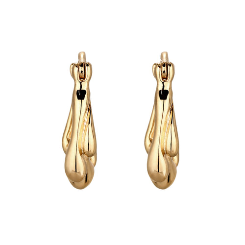 Gold Anting Perhiasan Perak 925 Wanita Gold-plated