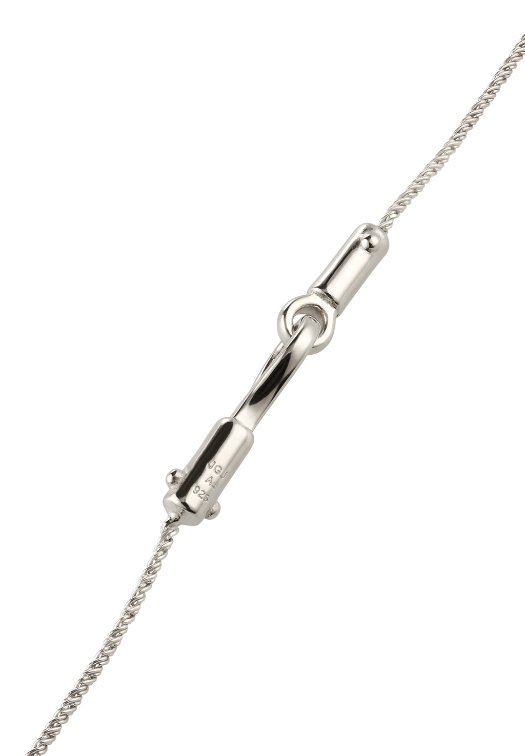 Pavé LOVE Cube Necklace 925 Silver – Embellished with Crystals by Swarovski®