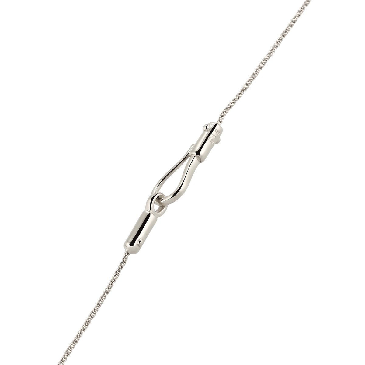 Pavé LOVE Cube Necklace 925 Silver – Embellished with Crystals by Swarovski®