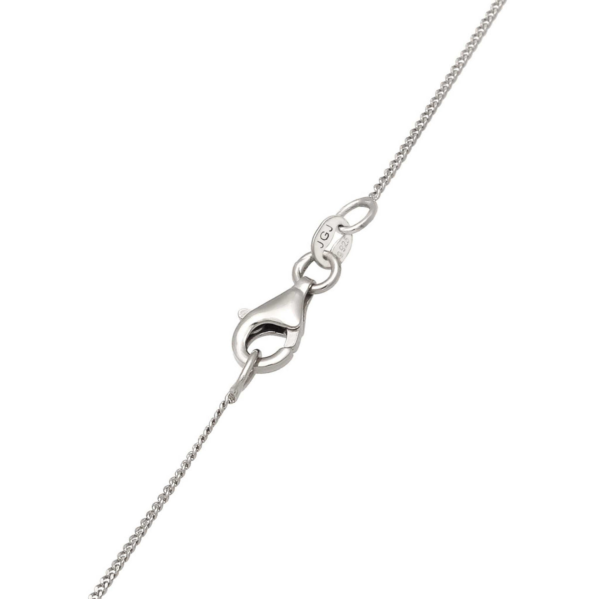 Sphere Pendant Necklace 925 Silver Rock Crystal
