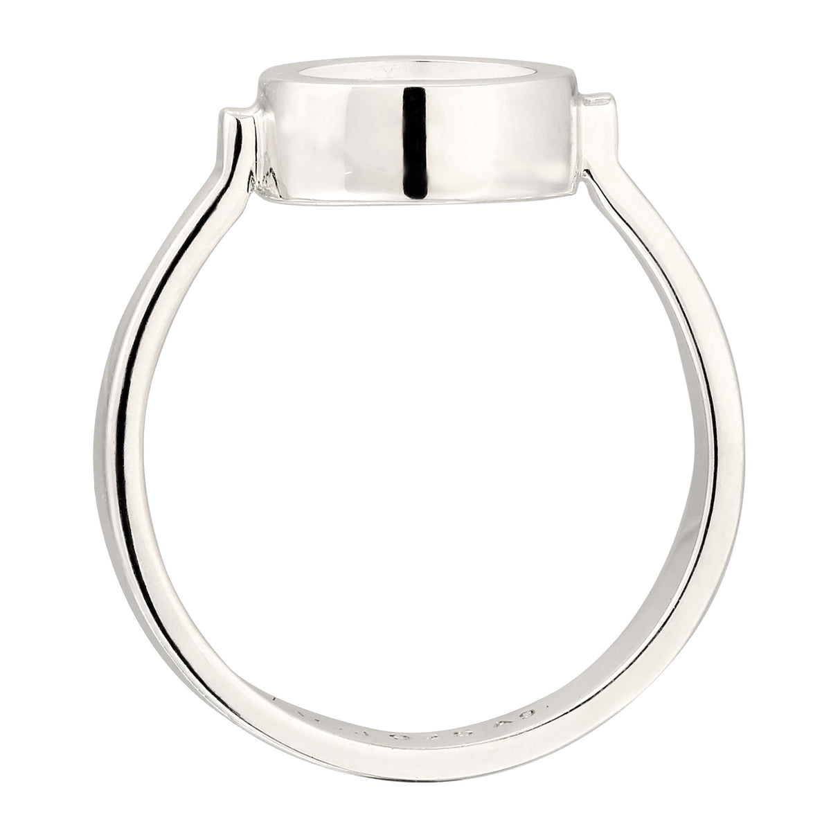 Solitaire Ring 925 Silver Rock Crystal