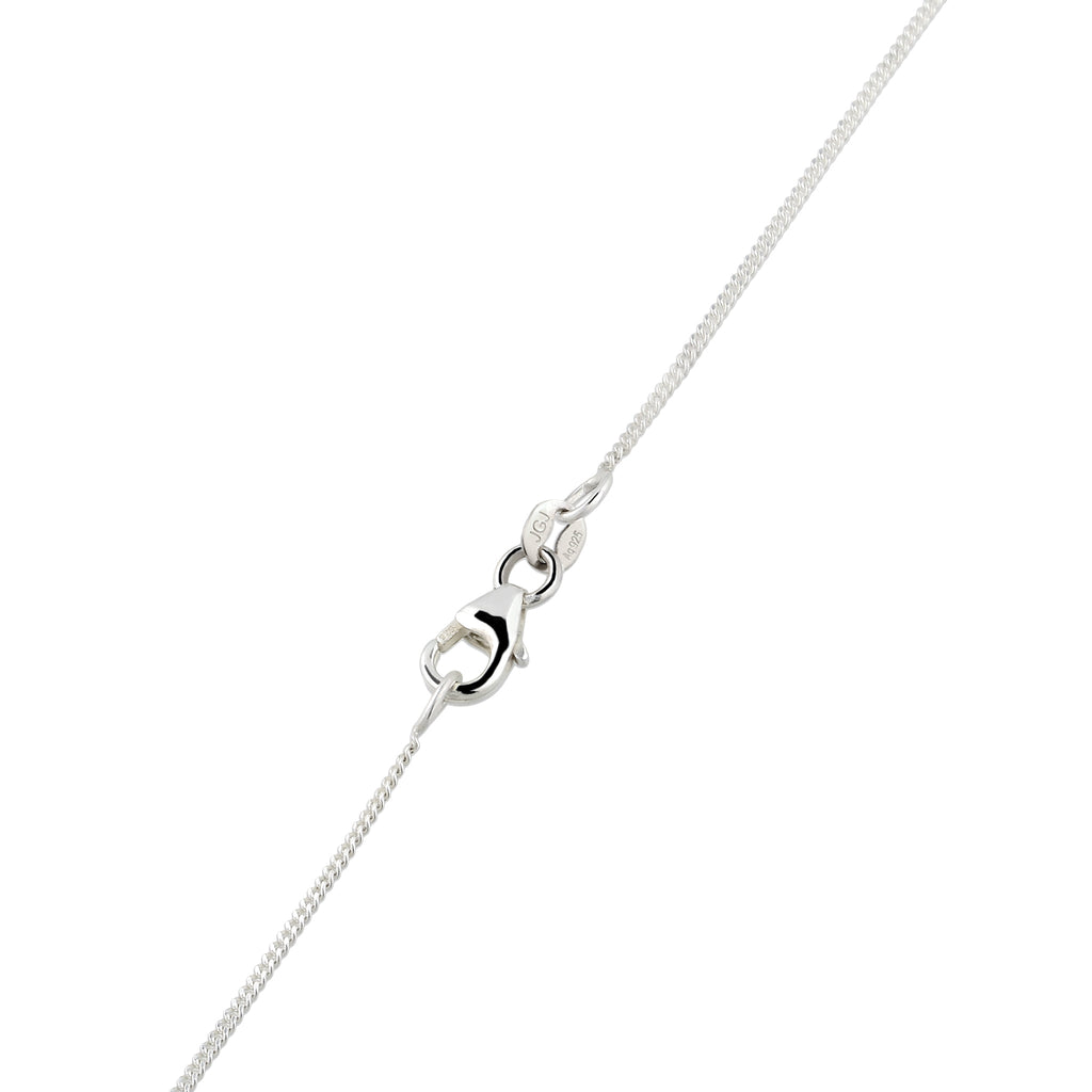 Y Lariat Necklace 925 Silver Rock Crystal